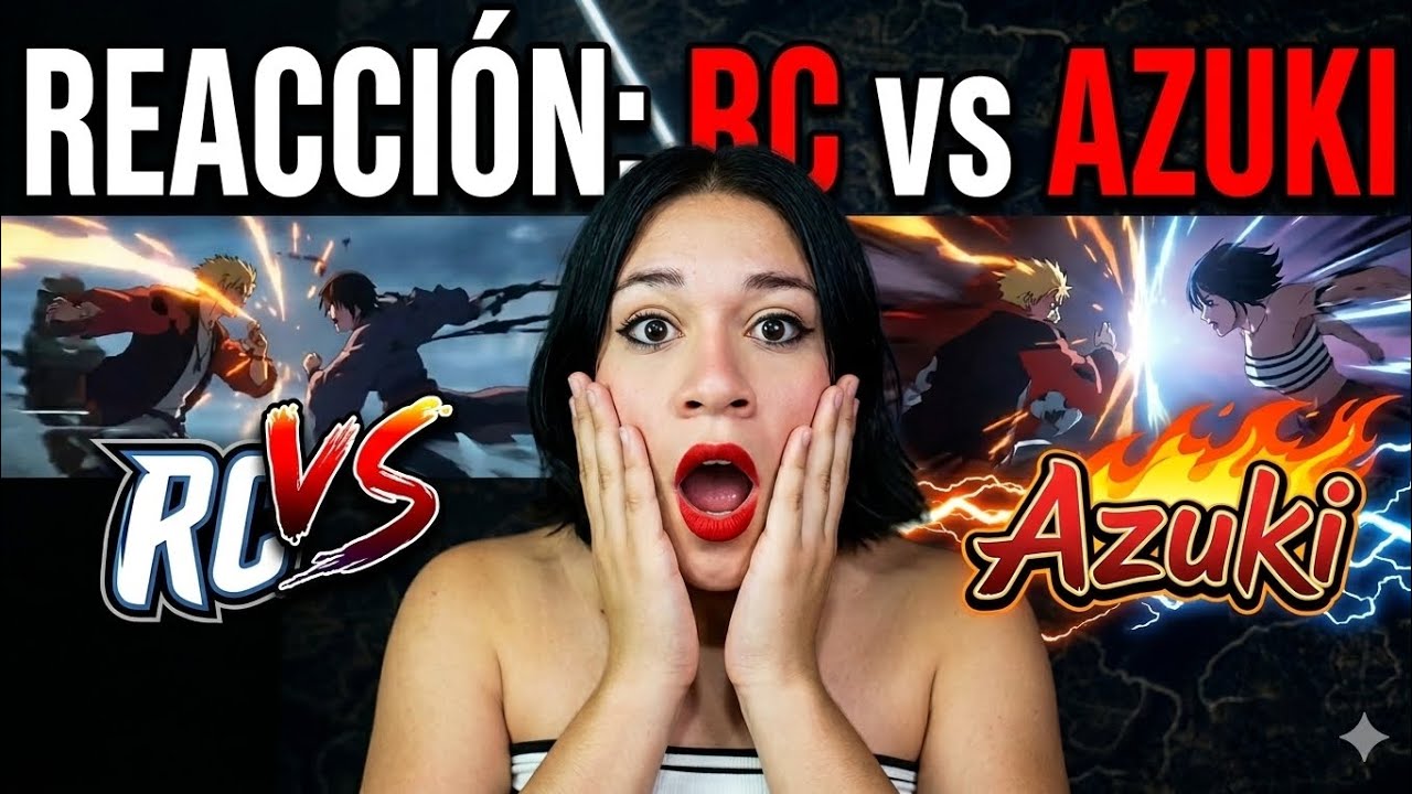 SEGÚNDA VEZ QUE REACCIONO A UN FREESTYLE.. (AZUKI VS RC ) JORNADA 3 TEMPORADA 5