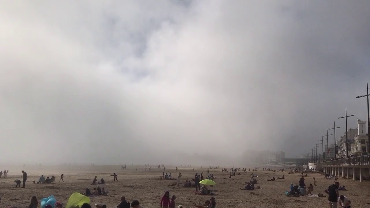 Les Sables d'Olonne - La brume a envahi soudainement la baie
