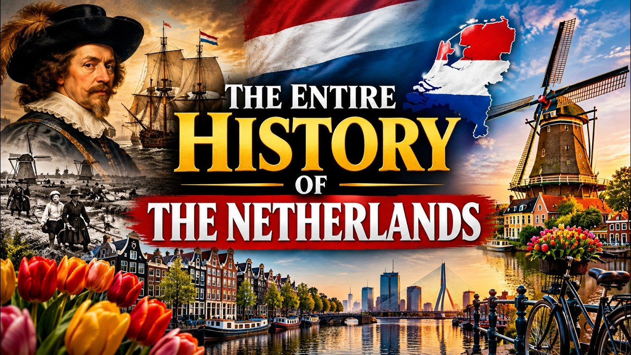 The Entire History of the Netherlands &mdash; From the Bottom of the Sea to a Global Power