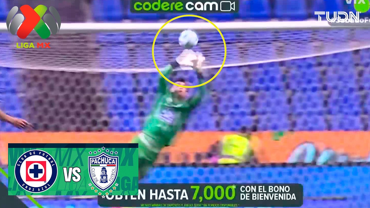 &iexcl;ATAJAD&Oacute;N DE MORENO! Cruz Azul vs Pachuca | Liga MX - Jornada 13 Clausura 2026 | TUDN