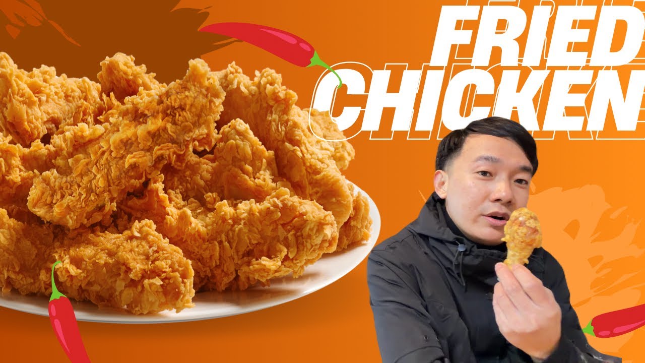 I tried fried chicken in South Korea 🇰🇷🇰🇷