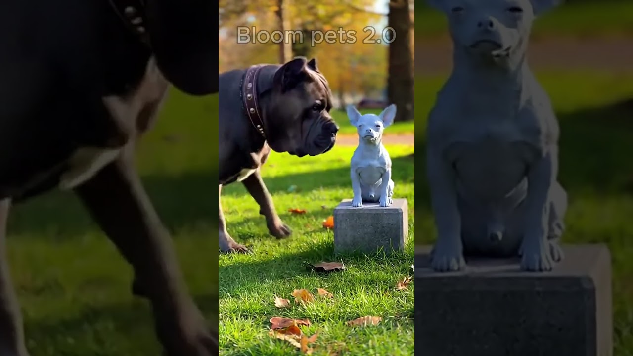 Big Dog Shocked 😲 little Dog Full Attitude 😂🐶 