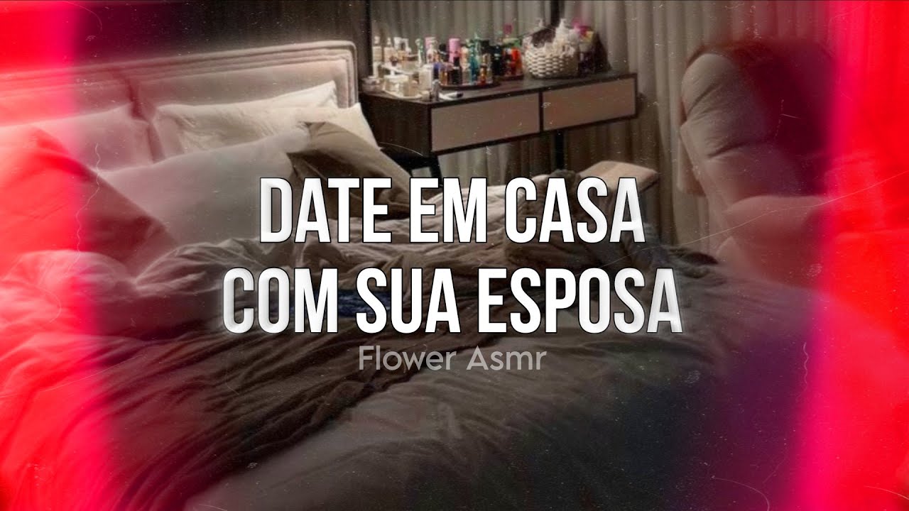 ASMR - Date em casa com sua esposa ❤️🌧️ 
