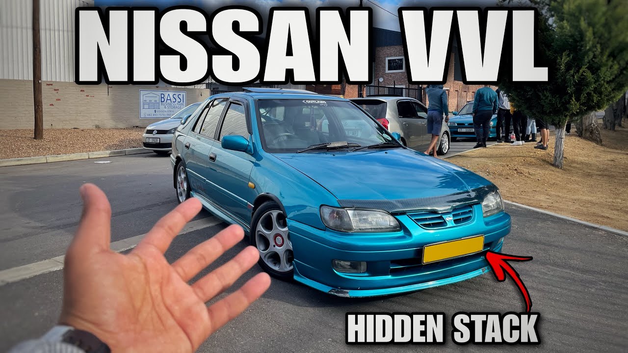 БЕЗУМНЫЙ NISSAN VVL!! Вау, эта машина безумно ГРОМКАЯ **скрытый выхлоп** #vvl #sr20ve