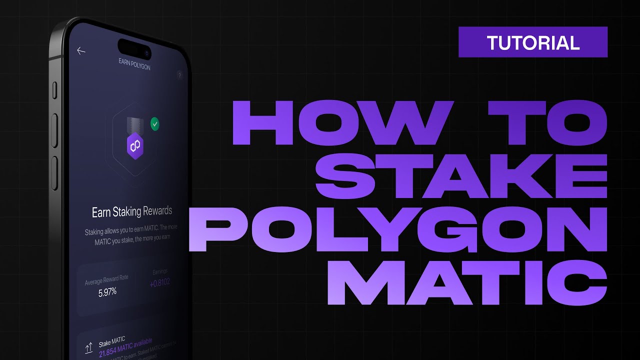 How to Stake Polygon MATIC / Polygon Staking Tutorial