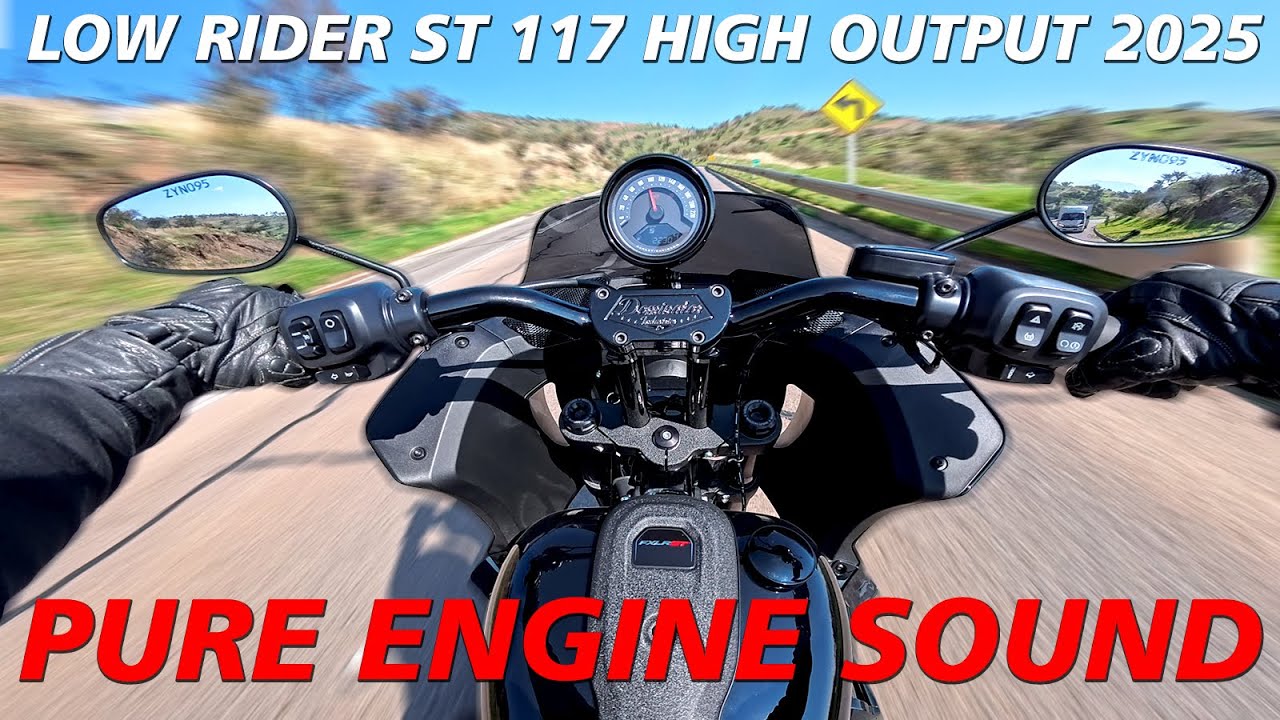 Low Rider ST 117 High Output 2025 | TAB Performance Exhaust | ¡Engine sound! | Harley-Davidson [RAW]