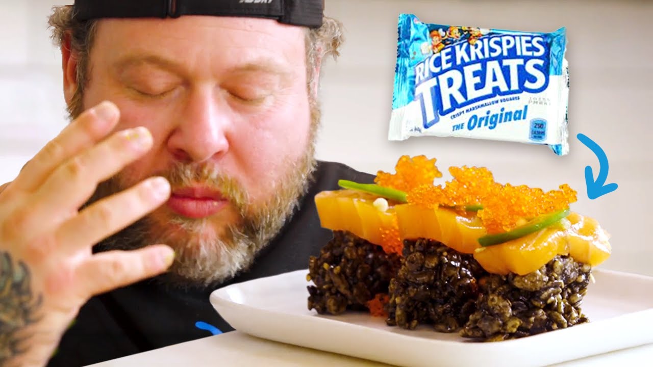 MAKING RICE KRISPY TREAT SUSHI W/ FARIDEH SADEGHIN | THE IN STUDIO SHOW