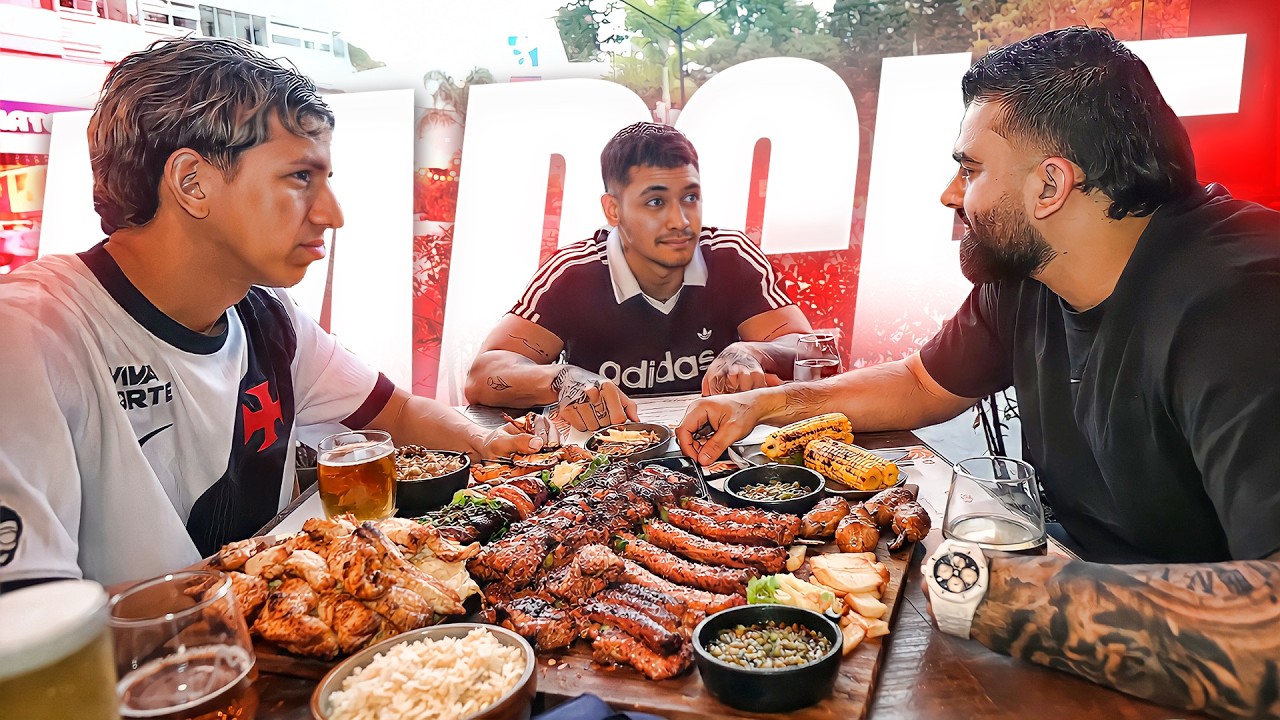 ALMORZANDO Y TIRANDO FACTOS CON LEANDRO Y DIEGO