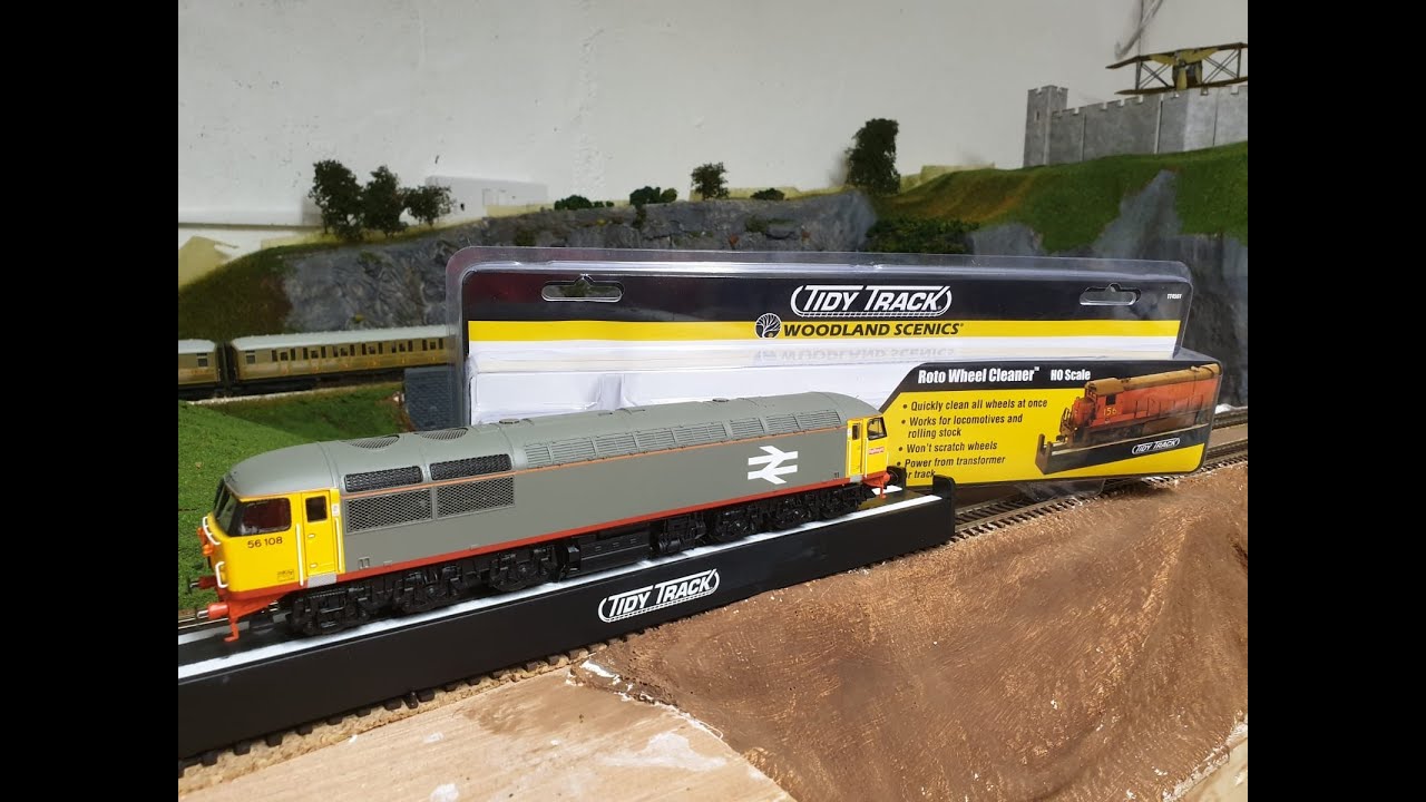 91 Model Railway for Beginners Woodland Scenics Roto Wheel Cleaner review.
