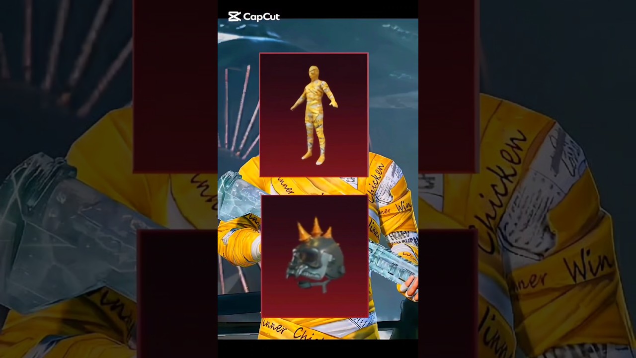 pubg mobile yellow mummy set vs inferno helmet 🤩😱🤗 #pubg #pubgmobile #bgmi #shorts