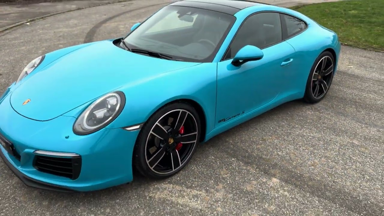 Our Porsche 911 991.2 Carrera S PDK - Miami blue PTS - LIFT.