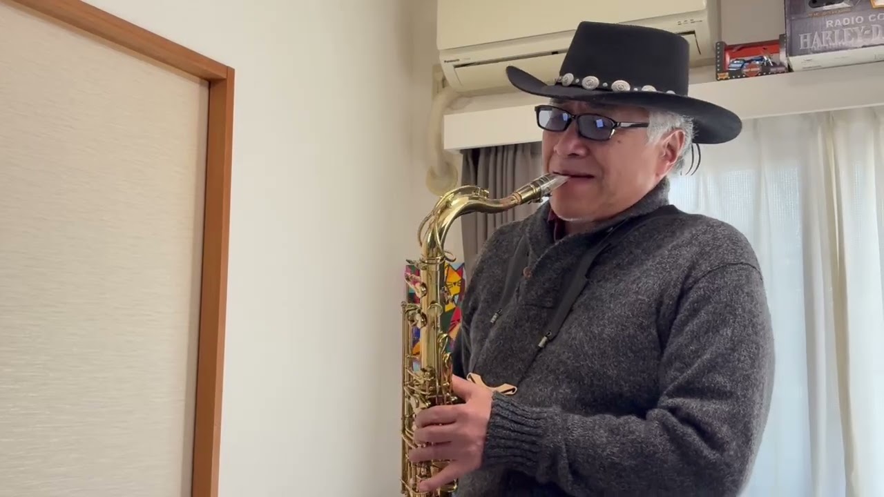 #長崎は今日も雨だった＃SAX#saxophone #サックスライダーパンチ #50年ぶり #テナーサックス 