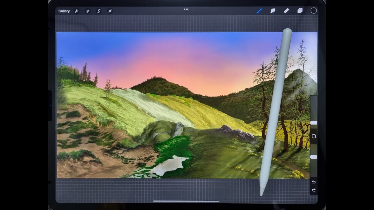 Landscape​/iPad​​/Procreate​​​/PAINTING​​​/DigitalPainting​​​/drawing​​​/Digitalart
