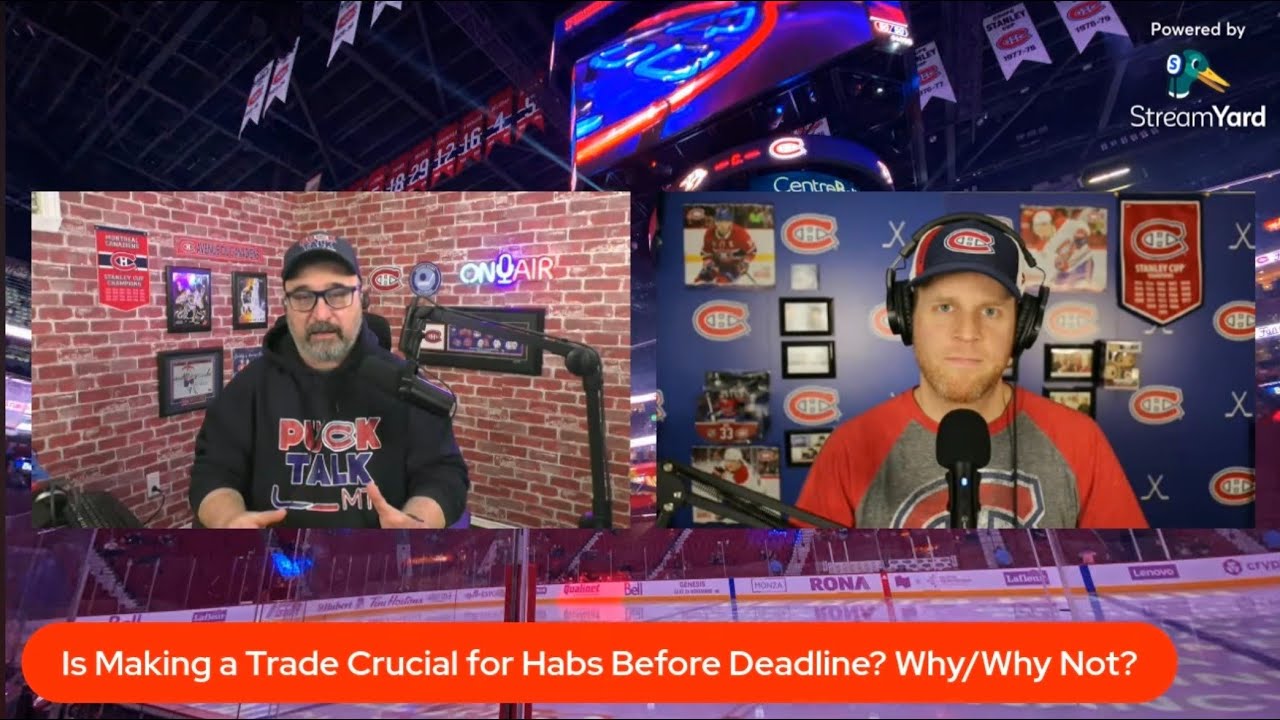 Habs Trade Deadline Plans, RFA's Who Stays/Goes? Dobes Playoffs Starter?