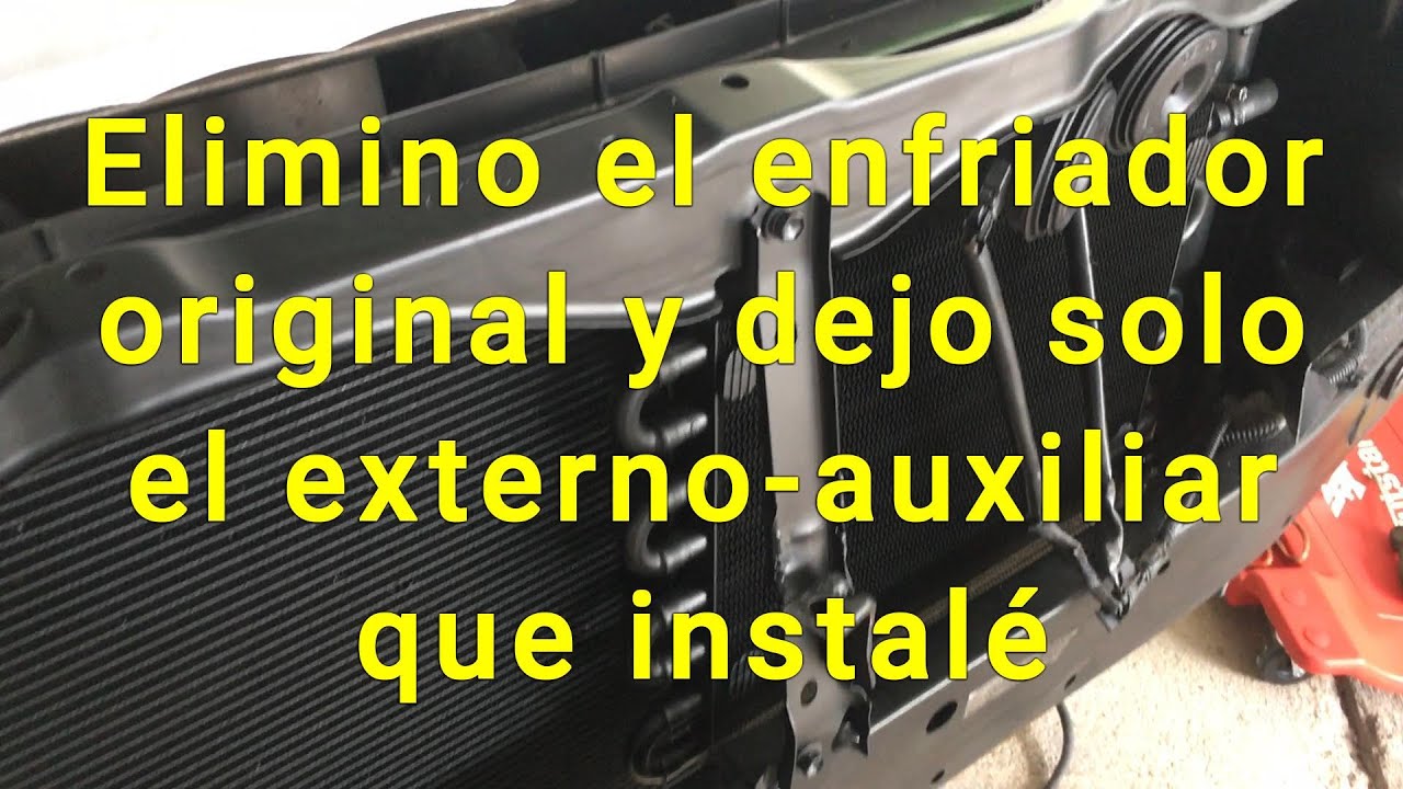 Eliminando Enfriador Aceite Transmisión Original Toyota Rav4 ¿Funcionará Solo con Enfriador Externo?