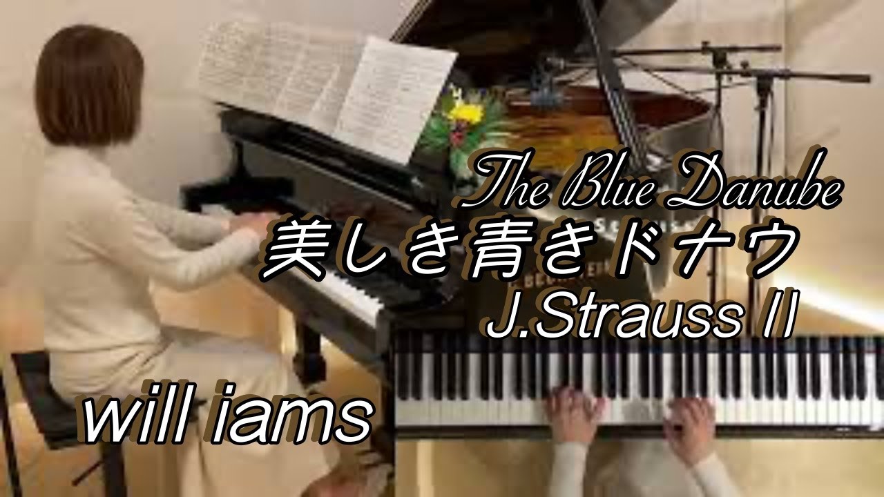 謹賀新年!!【美しき青きドナウ The Blue Danube/ヨハン･シュトラウス二世 】 J.StraussⅡ Op.314 全音ピアノピースPP-069