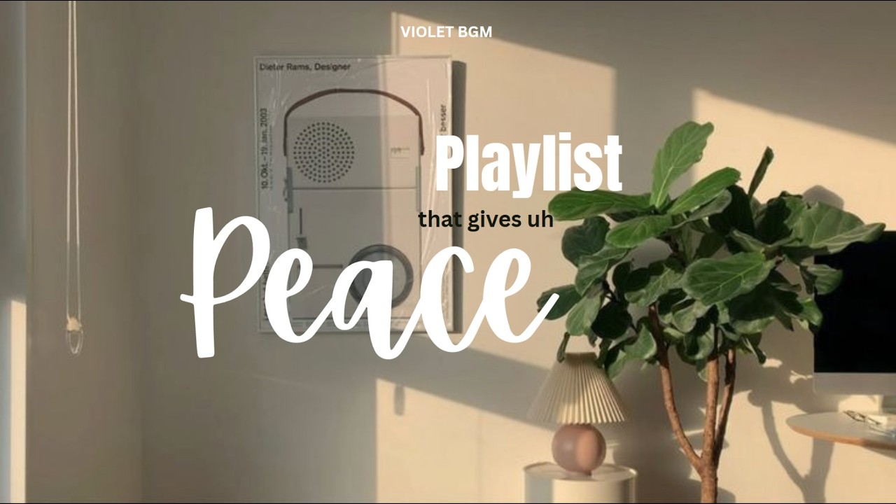 요즘 미니멀 감성 제대로 담은 음악 🕊 | Minimal Aesthetic Playlist