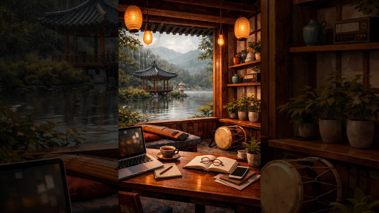 Slow Rain Cafe | Gentle Lofi Study Beats