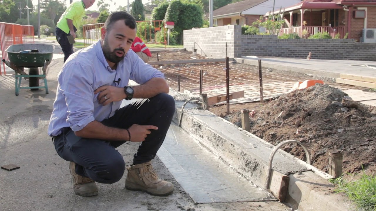 Kerb and Gutter Concrete Pour - Dundas #1 by Jaydar Building Group