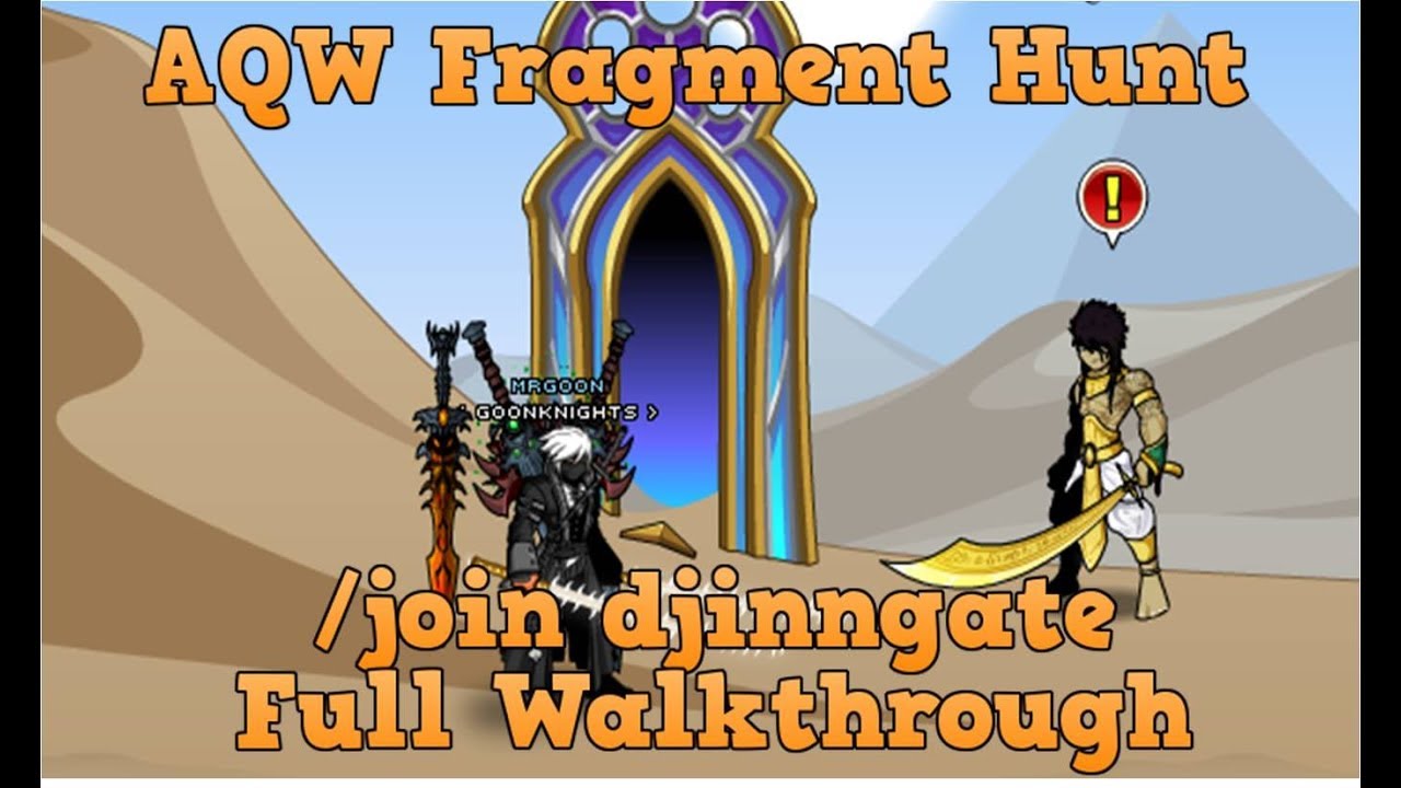 AQW /join djinngate Полное прохождение | Квесты Crulon