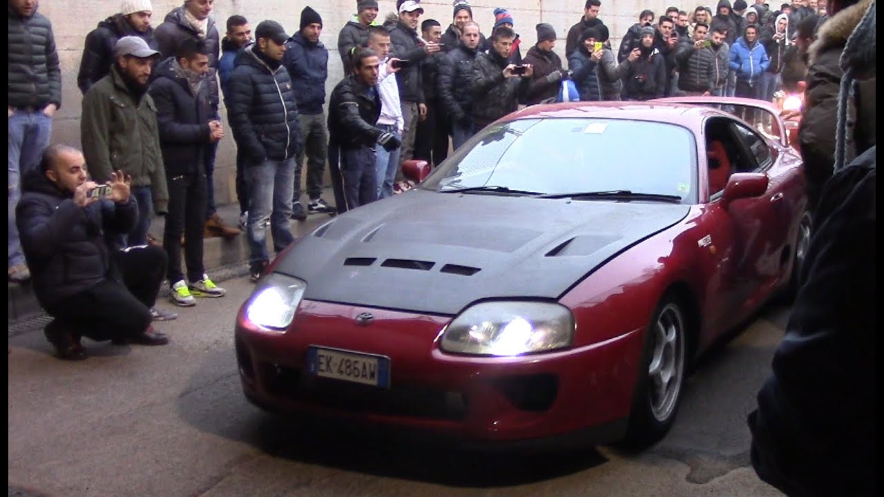 CRAZY Tunnel Accelerations Vol. 1 - Launches & Burnouts @ Monza Speed Day!