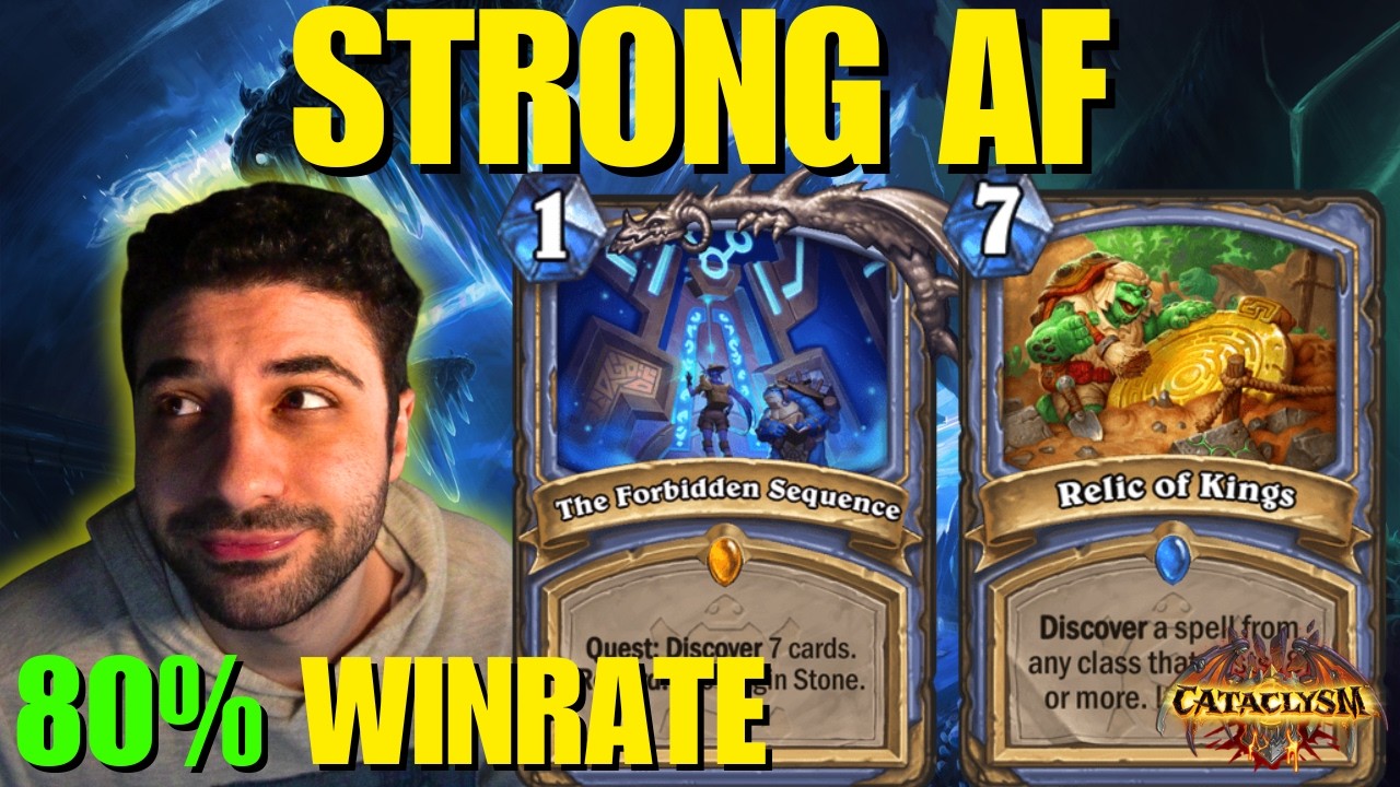 80% побед против охотника с квестовым магом | Hearthstone Cataclysm