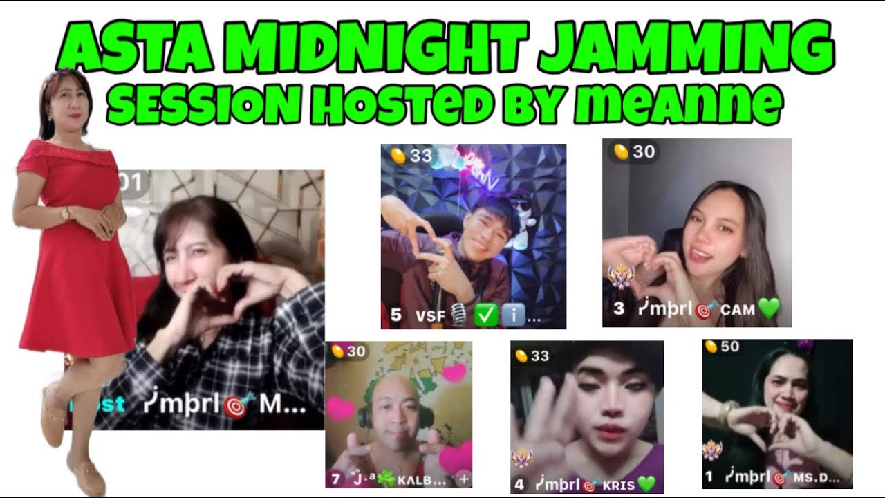 ASTA MIDNIGHT JAMMING SESSION Hosted By Meanne🎤🎵