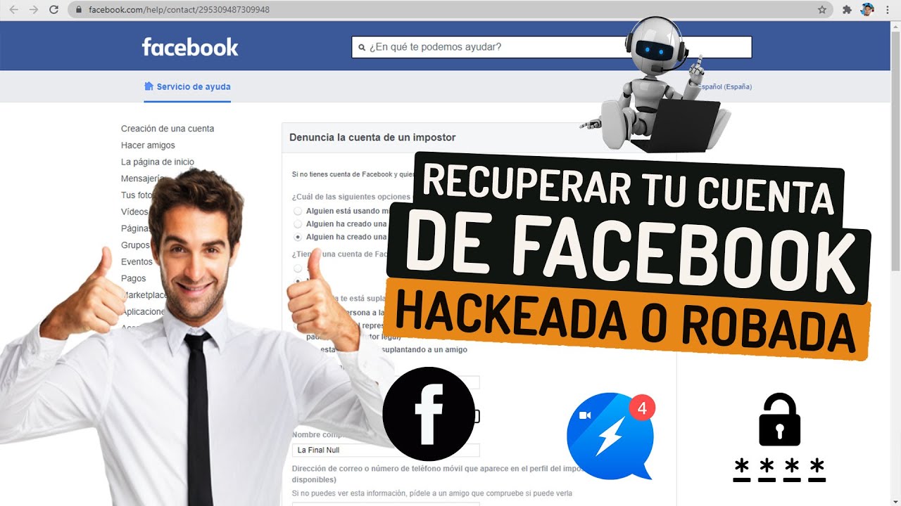 Método DEFINITIVO para RECUPERAR tu cuenta de FACEBOOK🔥