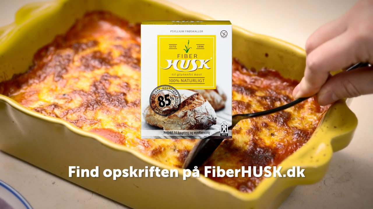 Vegetarmousakka med FiberHUSK &reg;
