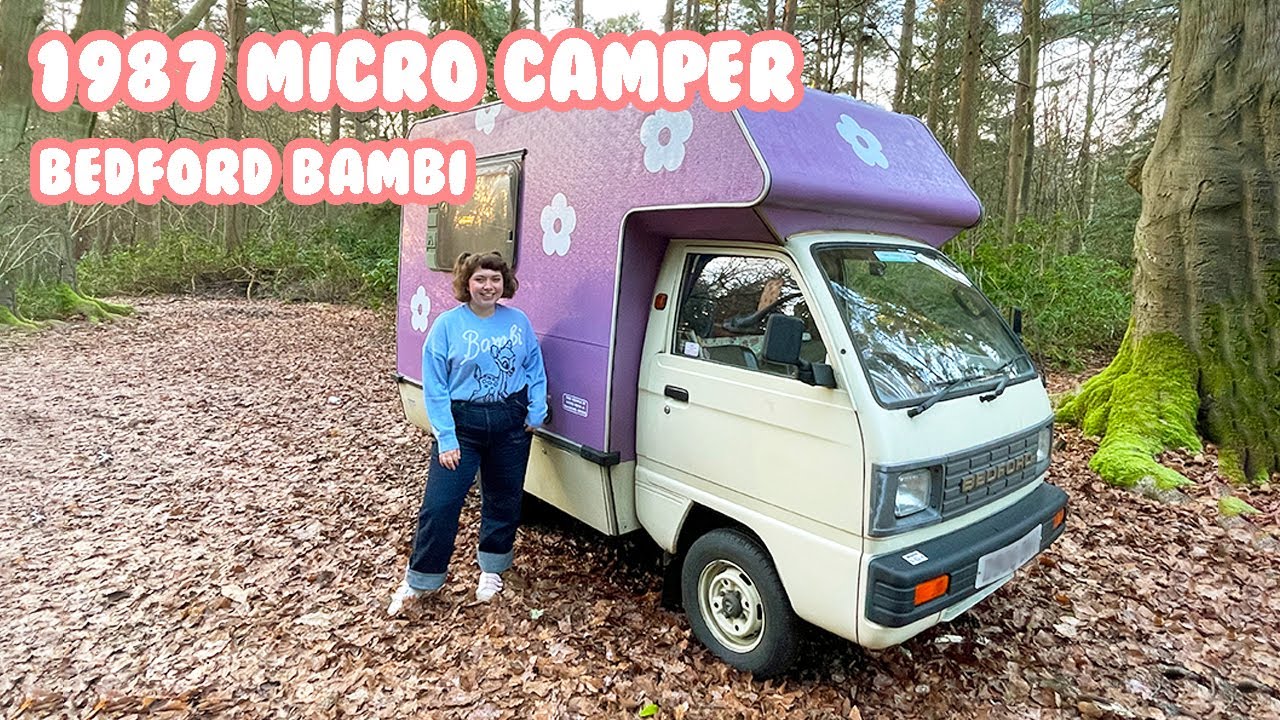 Экскурсия по моему микрокемпер-вэну 1987 года — Bedford Bambi