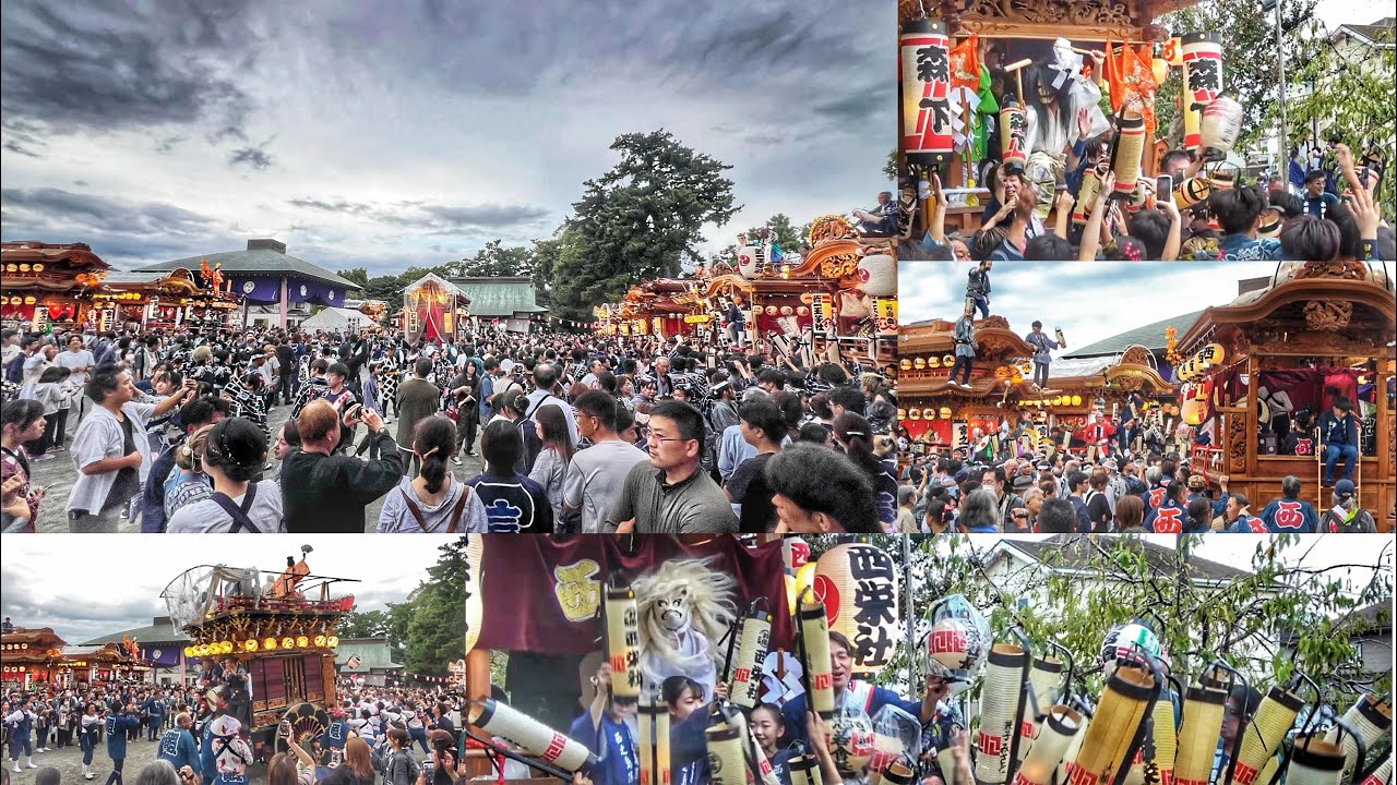 【若宮八幡宮 祭典 2025】17ヶ町 屋台 『宮入り・浦安の舞』  2025年10月12日 静岡県磐田市 若宮八幡宮