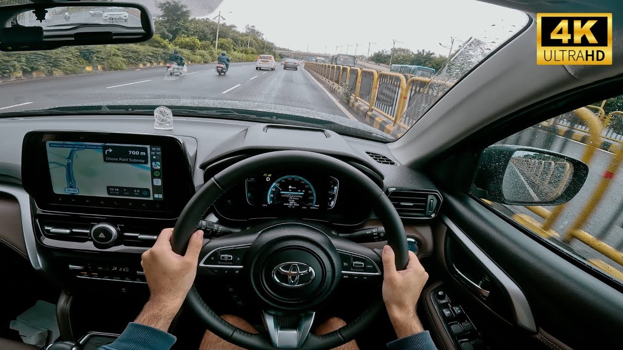 4K POV | Pimpri Chinchwad & Pune City Drive | Toyota Hyryder | ASMR