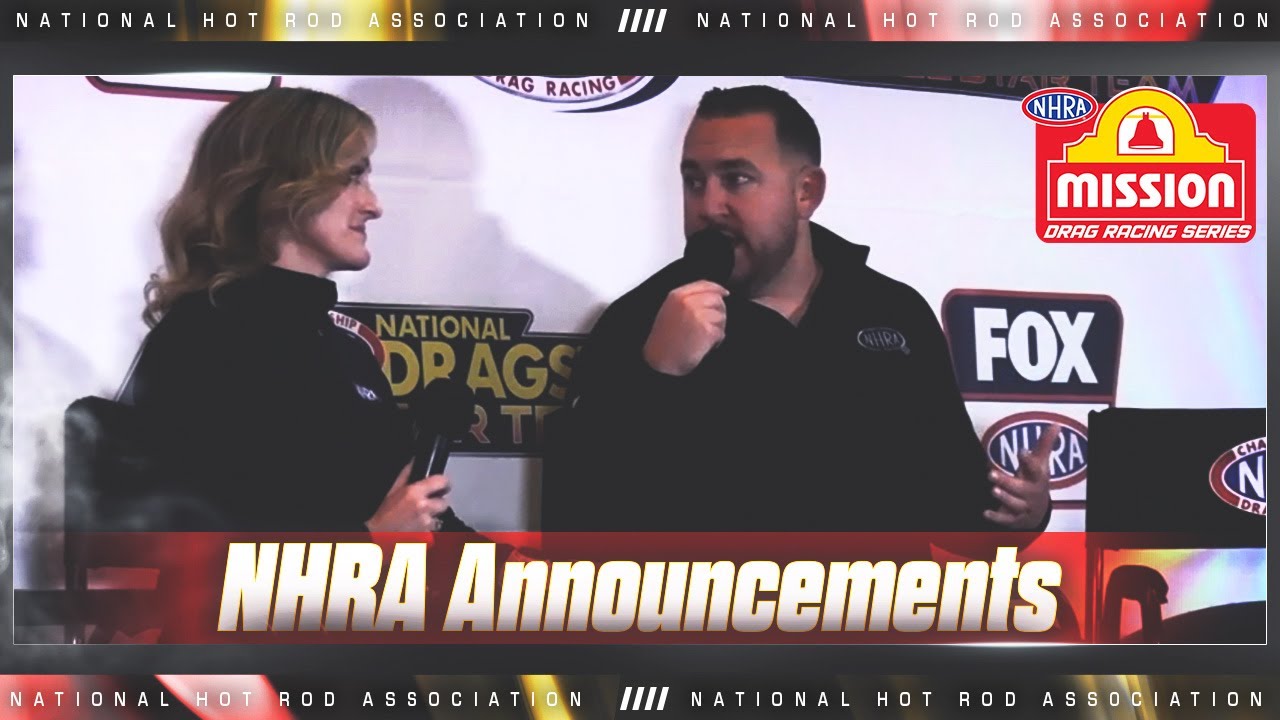 На мероприятии NHRA PRI Stage NHRA представила расписание национальных соревнований 2026 года, но...