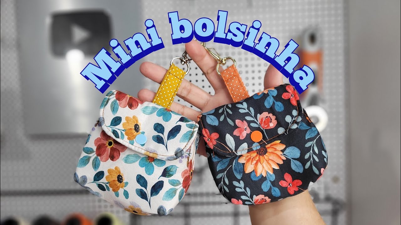 Mini bolsinha porta carregador