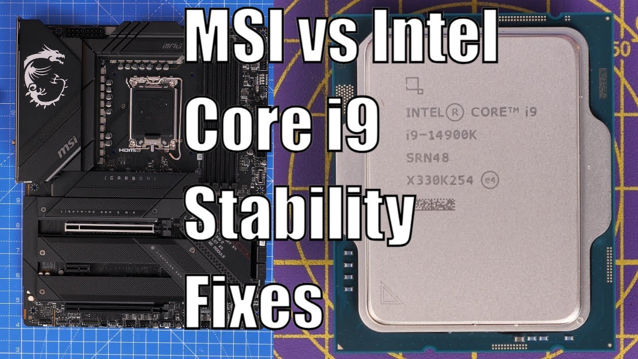 Рекомендации по исправлению стабильности MSI и Intel Core i9 — получите более стабильную производ...