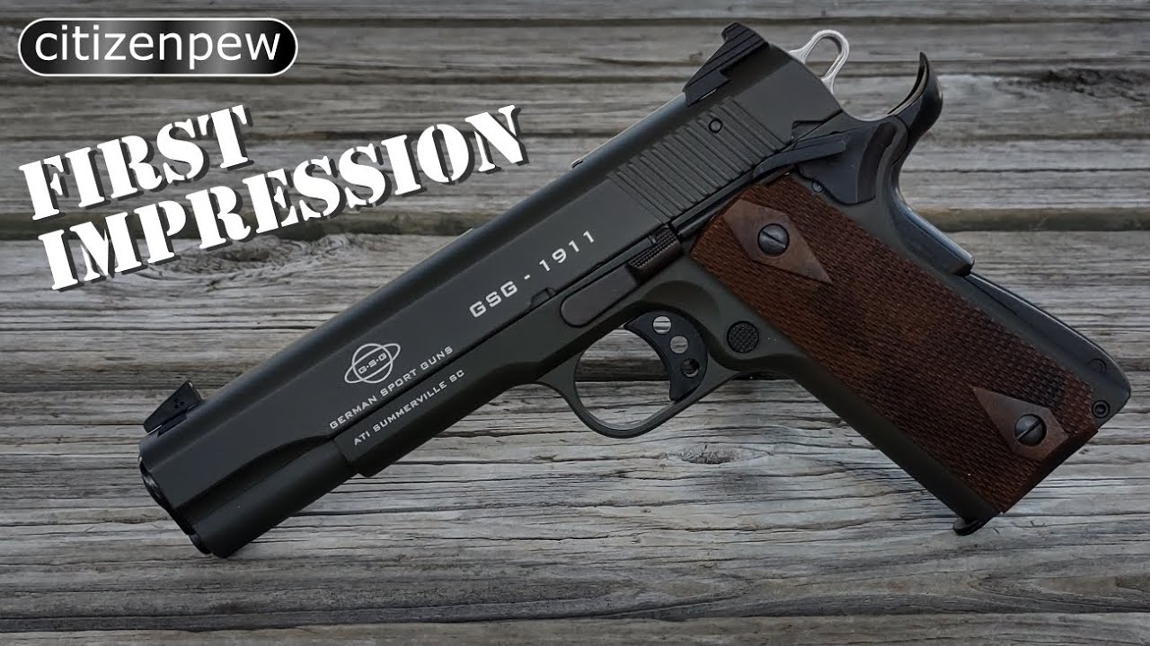 GSG 1911 - .22lr - First Impression At The Range
