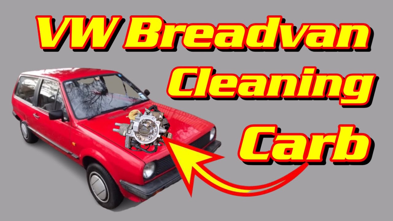 Volkswagen Polo MK2 Breadvan ( Carburettor Cleaning Pierburg 1B  ) 1988 VW Carb