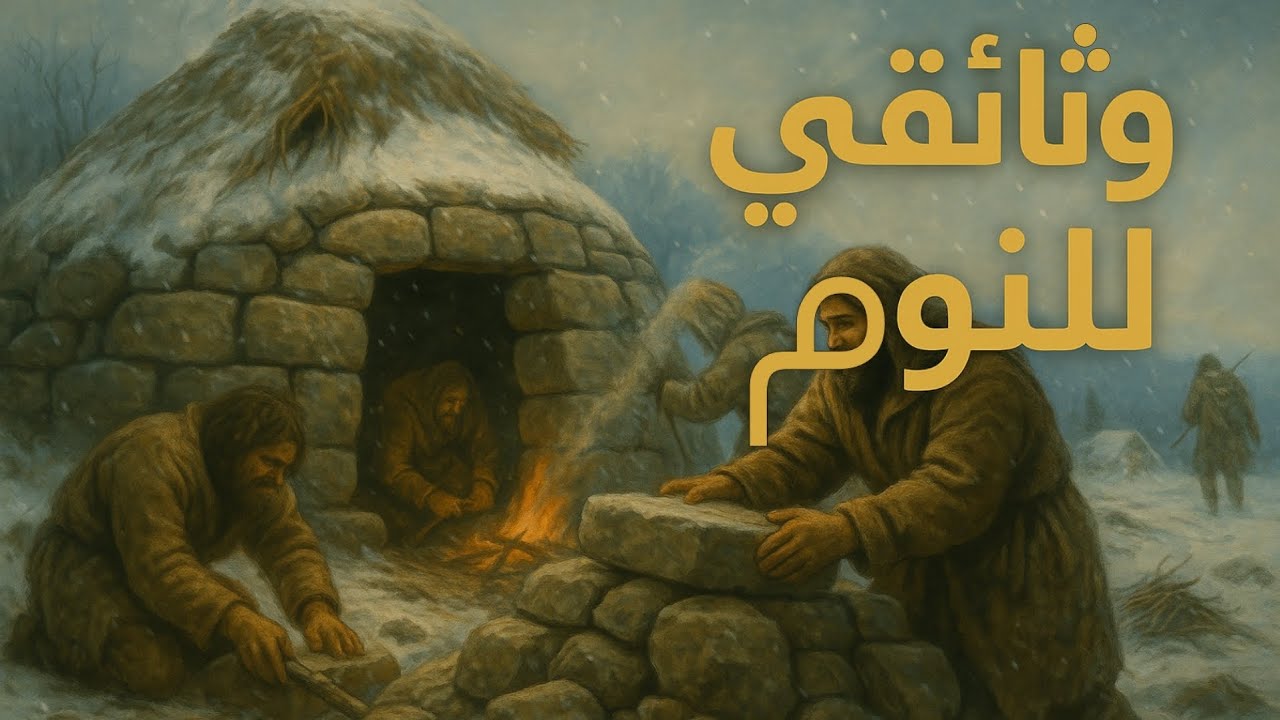 كيف بنى البشر بيوتهم الأولى لحماية أنفسهم من برد العصور القديمة؟ | وثائقي للنوم