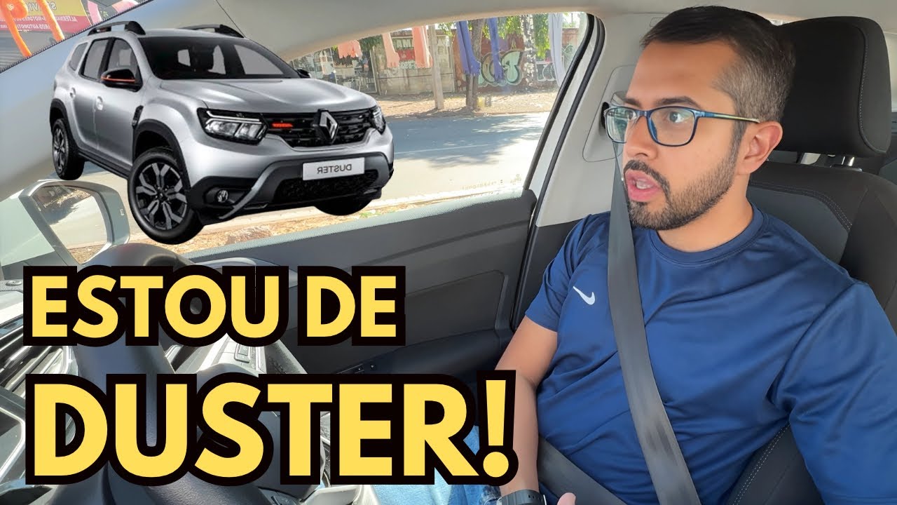 PEGUEI um RENAULT DUSTER para RODAR na UBER!
