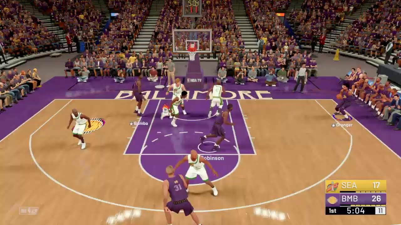 NBAK19 Custom MyLeague Season 2 No audio