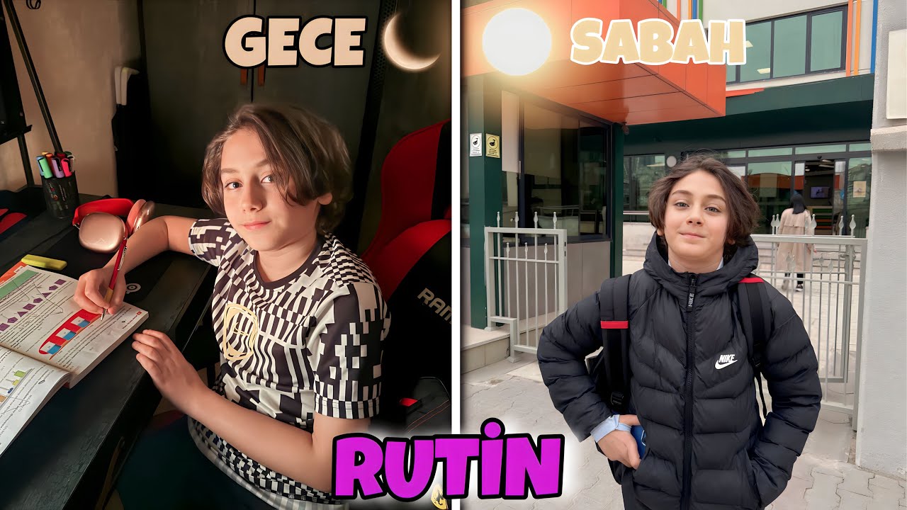 GECE VE SABAH RUTİNİM | KUZEY YANIK