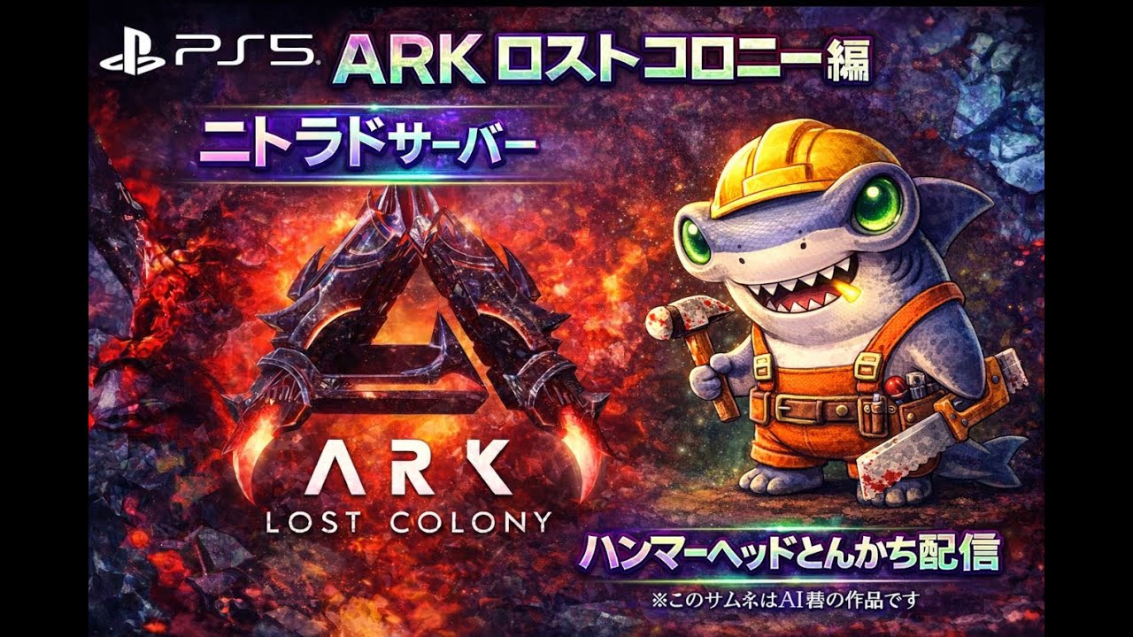 ps5 ASA ロストコロニー編　じみちにがんばる