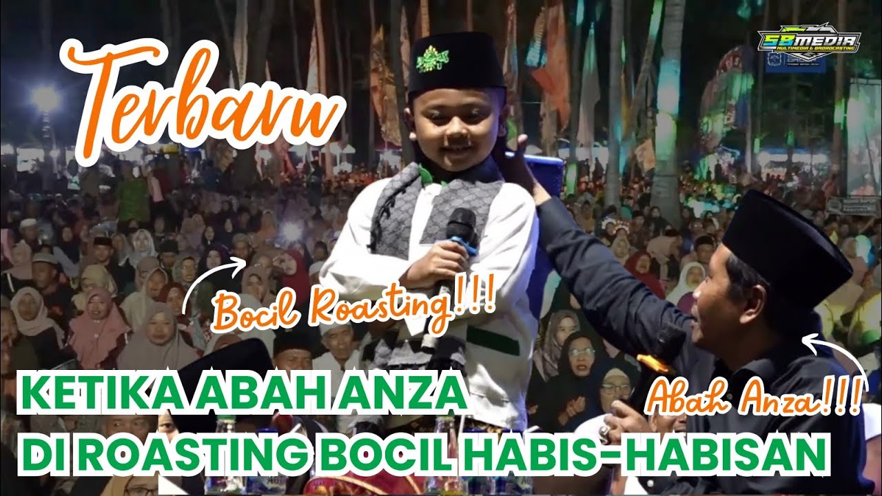 VIRAL | ABAH ANZA KENA ROASTING SAMA MAS ILZAM  BOCIL BANYUWANGI - KEDASRI BERSHOLAWAT 2024
