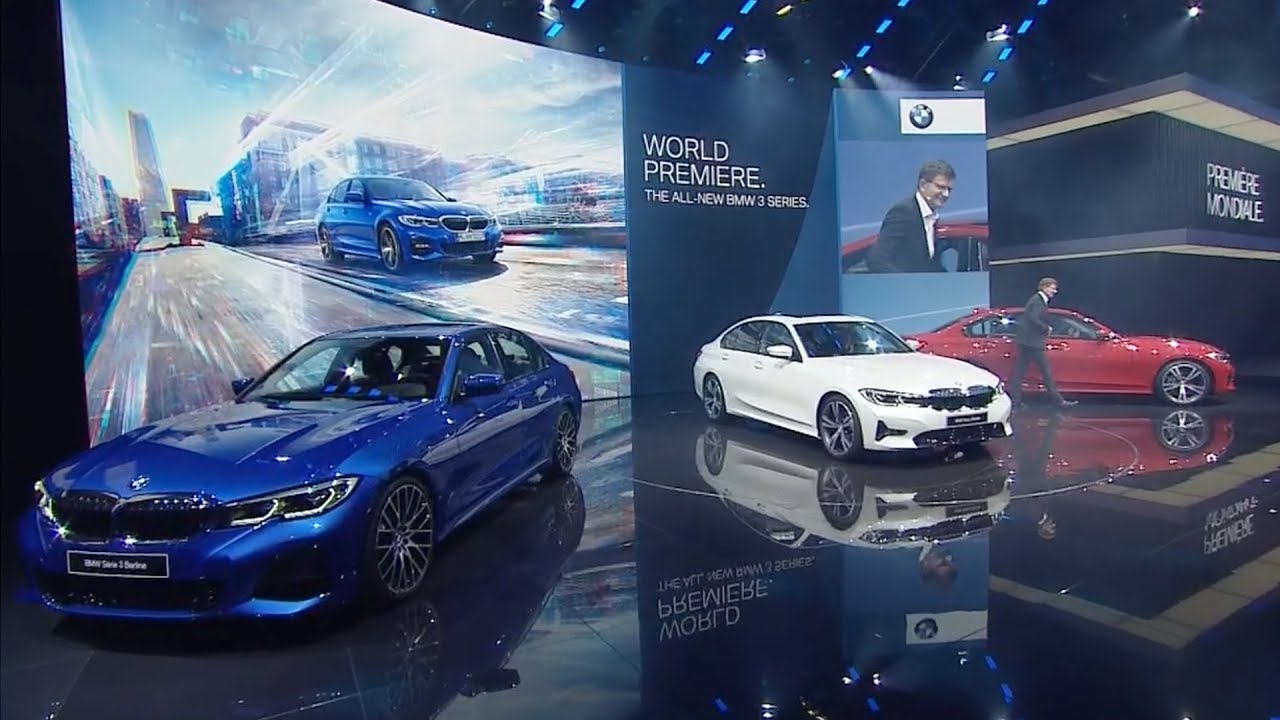 BMW 3 Series World Premiere at the Paris Motor Show
