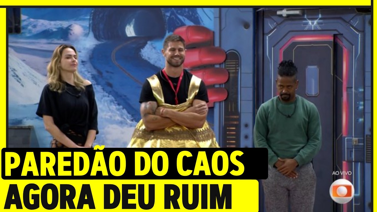 🔴 BBB 26 AO VIVO; DINÂMICA PEDRA PAPEL E TESOURA COLOCA TRÊS PESSOAS NO PAREDÃO