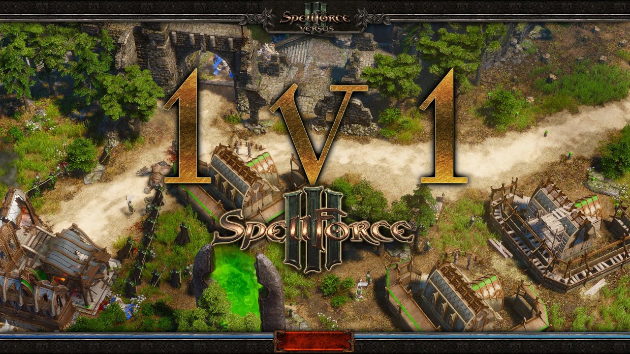 SpellForce 3 Versus - 1v1 | ftwcheese - Ranger [vs] Firebelly - Chieftain