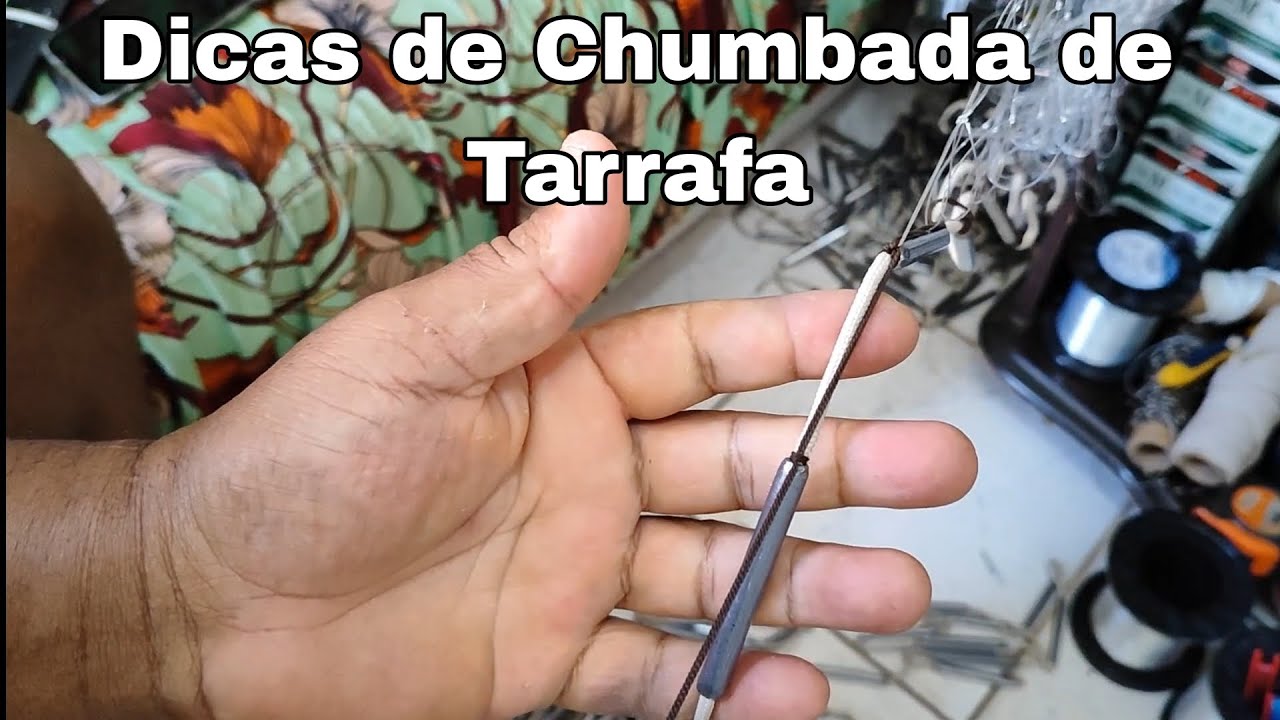 Como Entranhar Tarrafa malha 7