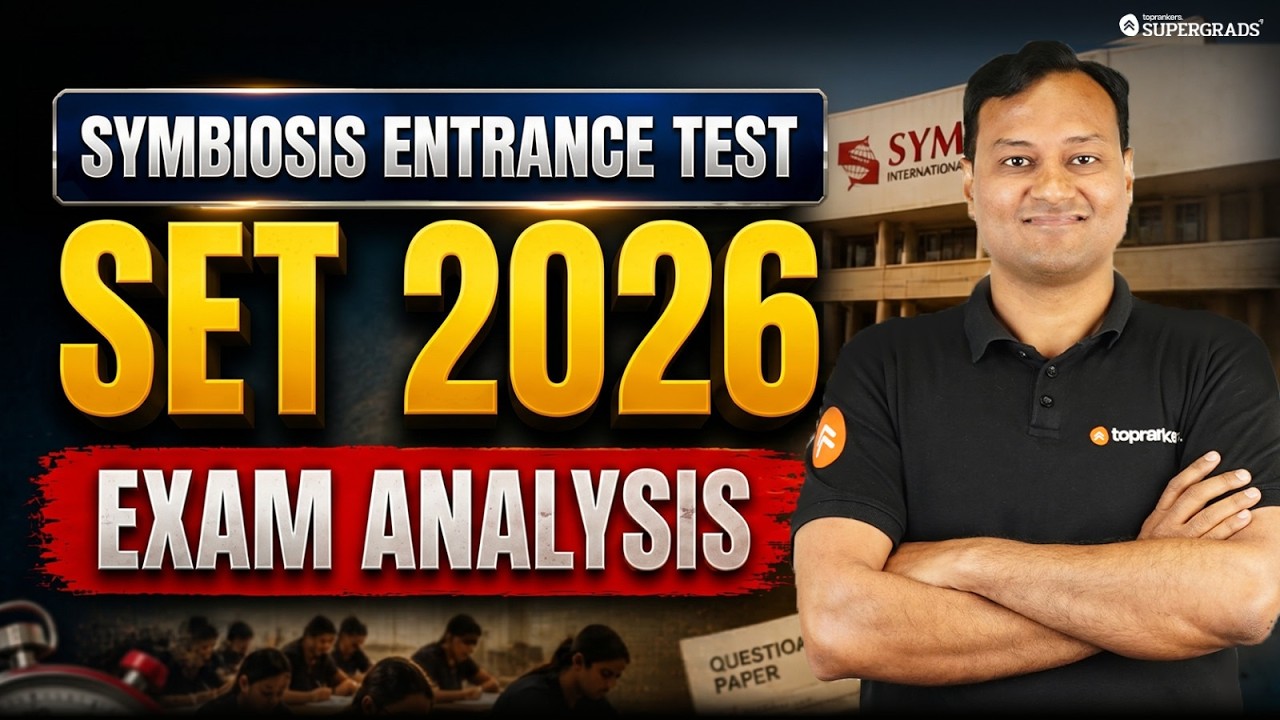 Symbiosis Entrance Test 2026 (SET) Exam Analysis | Difficulty, Expected Cut-off & Detailed Breakdown