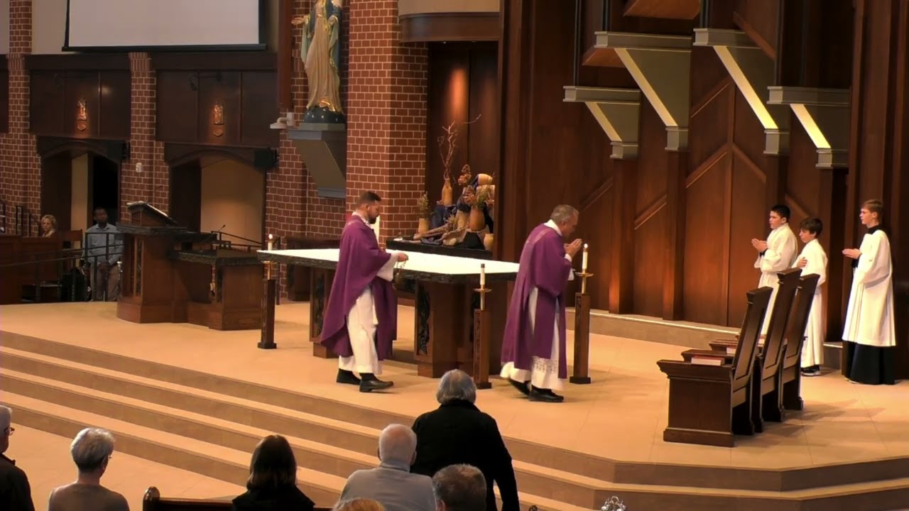 Sunday, March 1st - Mass for the Second Sunday of Lent