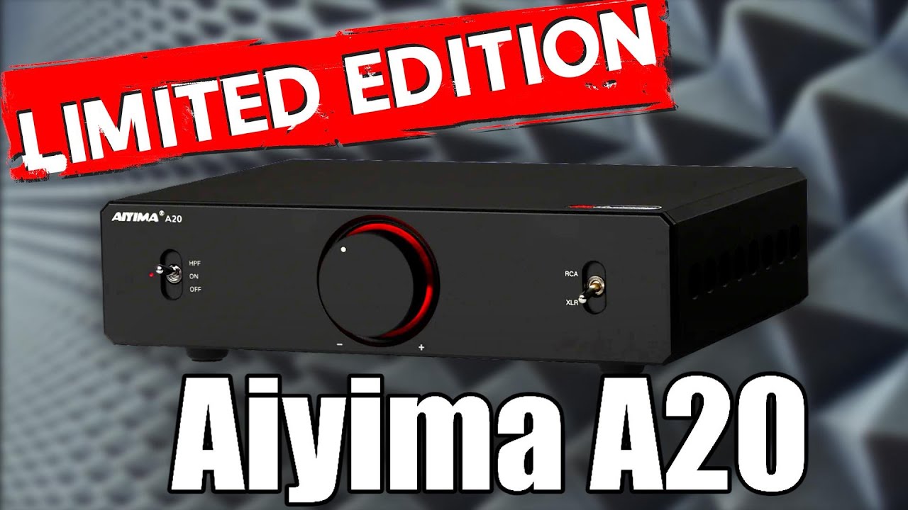 Aiyima A20   Слушаем усилитель с новыми полочниками! Лимитированное издание